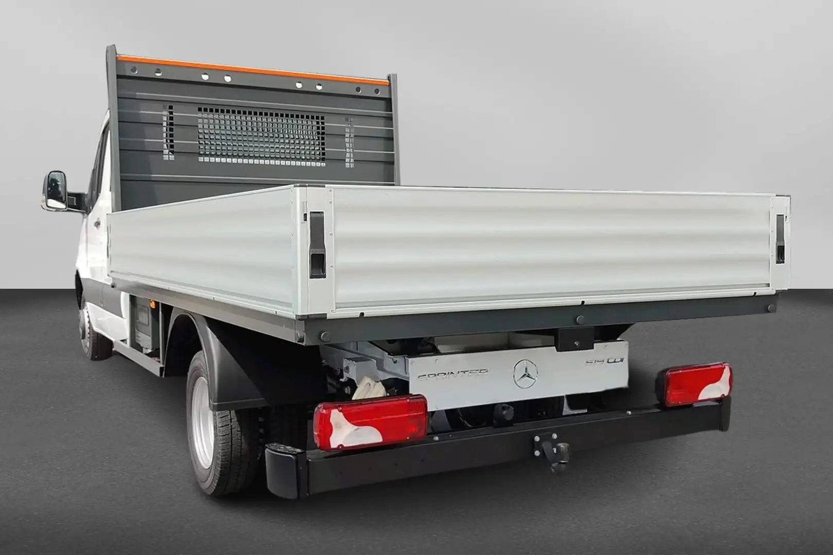 Mercedes-Benz Sprinter Vans 519 CDI Chassis-Cabine DC RWD PRO L3 Blanc - 2