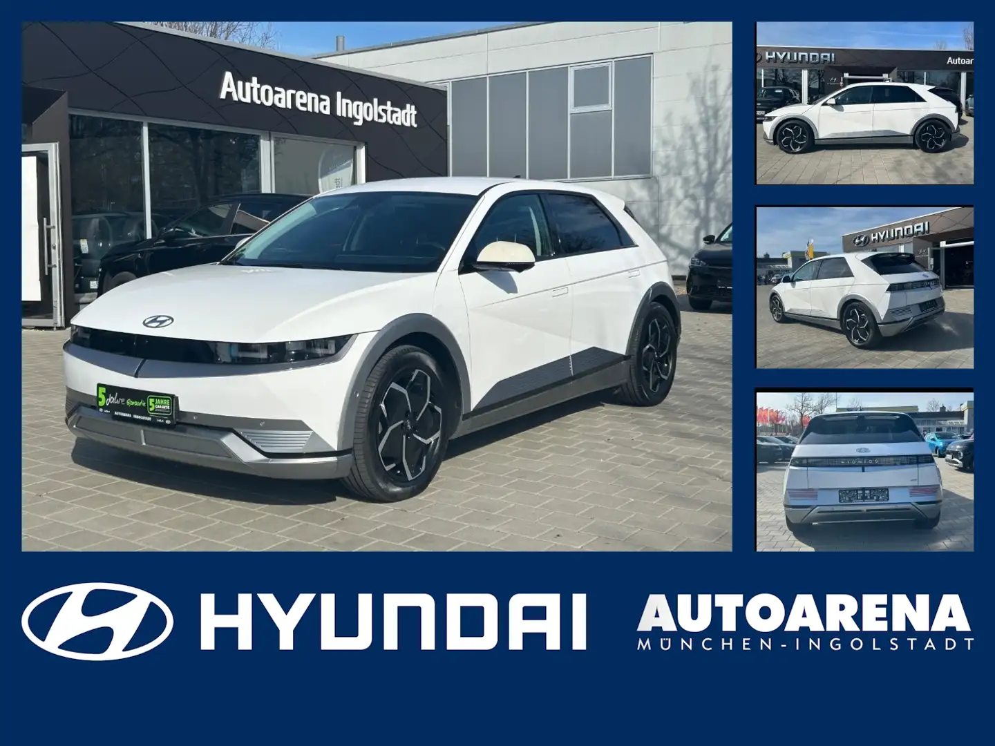 Hyundai IONIQ 5 72 Techniq Elektro FLA 4xSHZ SpurH LM Blanc - 1