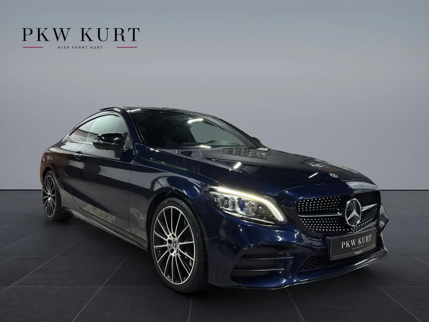 Mercedes-Benz C 300 d AMG Line *Virtual *Pano *Burmester *360° Blau - 1