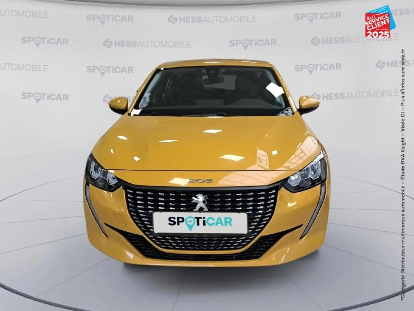 Peugeot 208 1.2 PureTech 100ch S\u0026S Active Business Jaune - 2