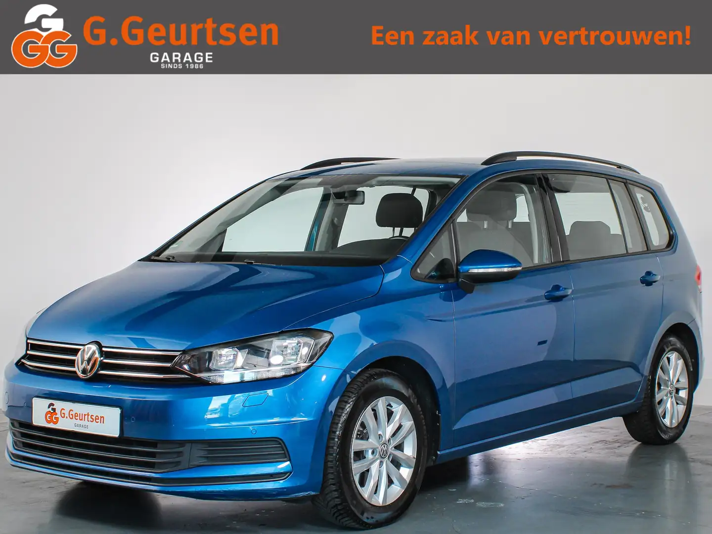 Volkswagen Touran 1.4 TSI 150PK, Comfortline, 7-Persoons, Blauw - 1