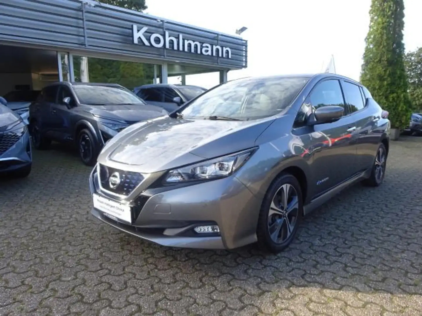 Nissan Leaf Tekna 40kWh Navi 360° Leder Gris - 1