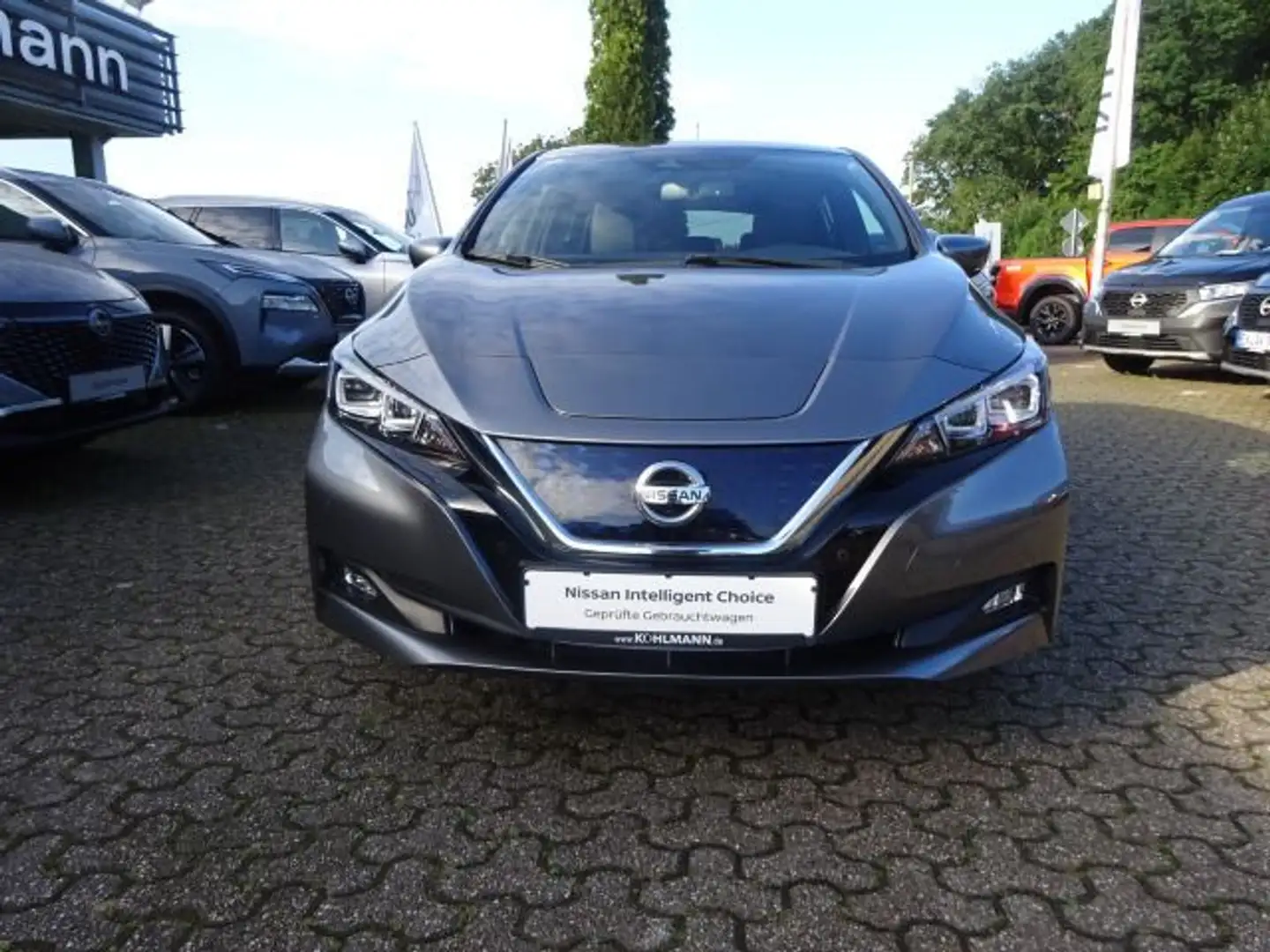Nissan Leaf Tekna 40kWh Navi 360° Leder Grau - 2