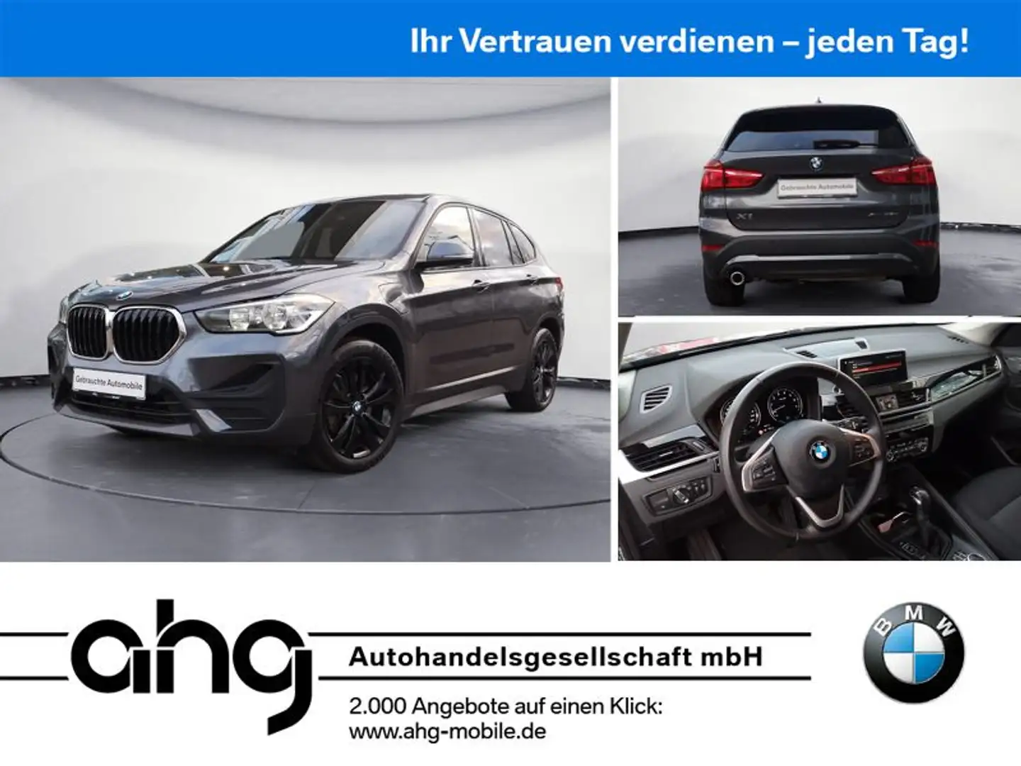 BMW X1 xDrive25e Advantage Steptronic Aut. / Hybrid Grigio - 1
