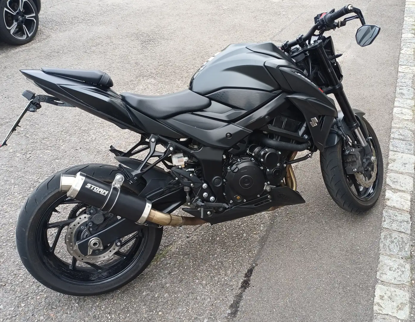 Suzuki GSX-S 750 Black Edition + Höherlegung Negru - 1