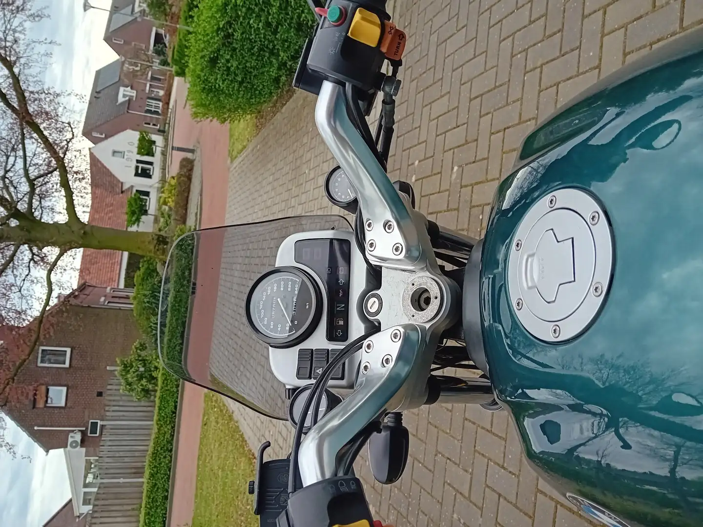 BMW R 1100 R toer moter zelena - 1