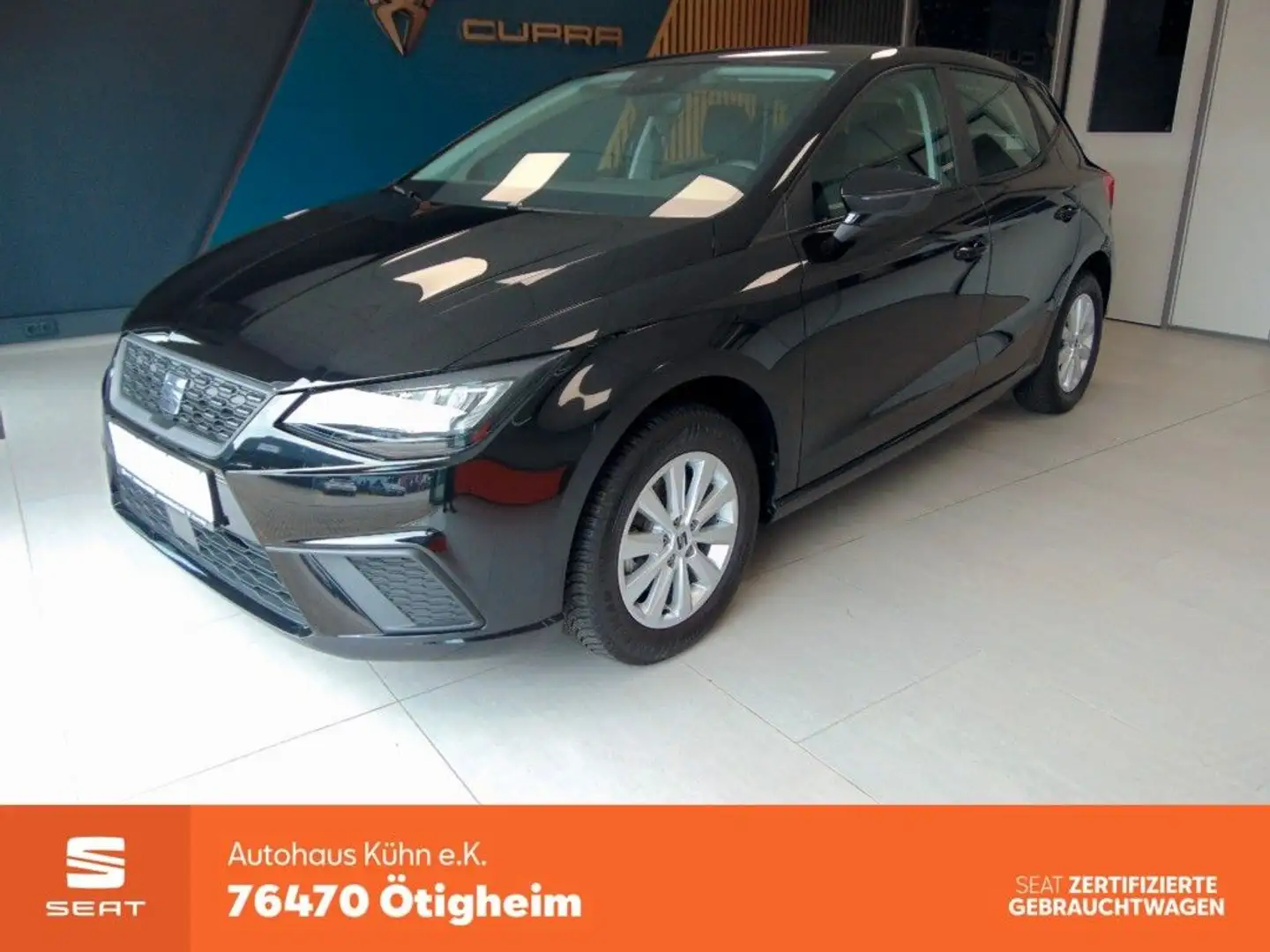 SEAT Ibiza Ibiza Style 1.0 TSI DSG *FullLink*PDC*Allwetter Negro - 1