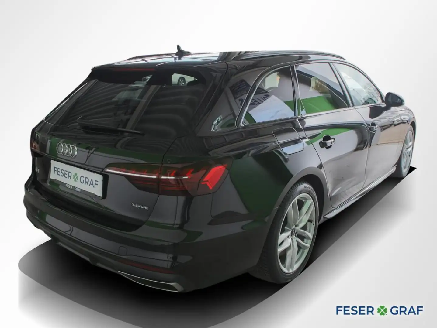 Audi A4 Av. 45 TFSI qu. 2x S line AHK LED Navi Sitzh. Noir - 2