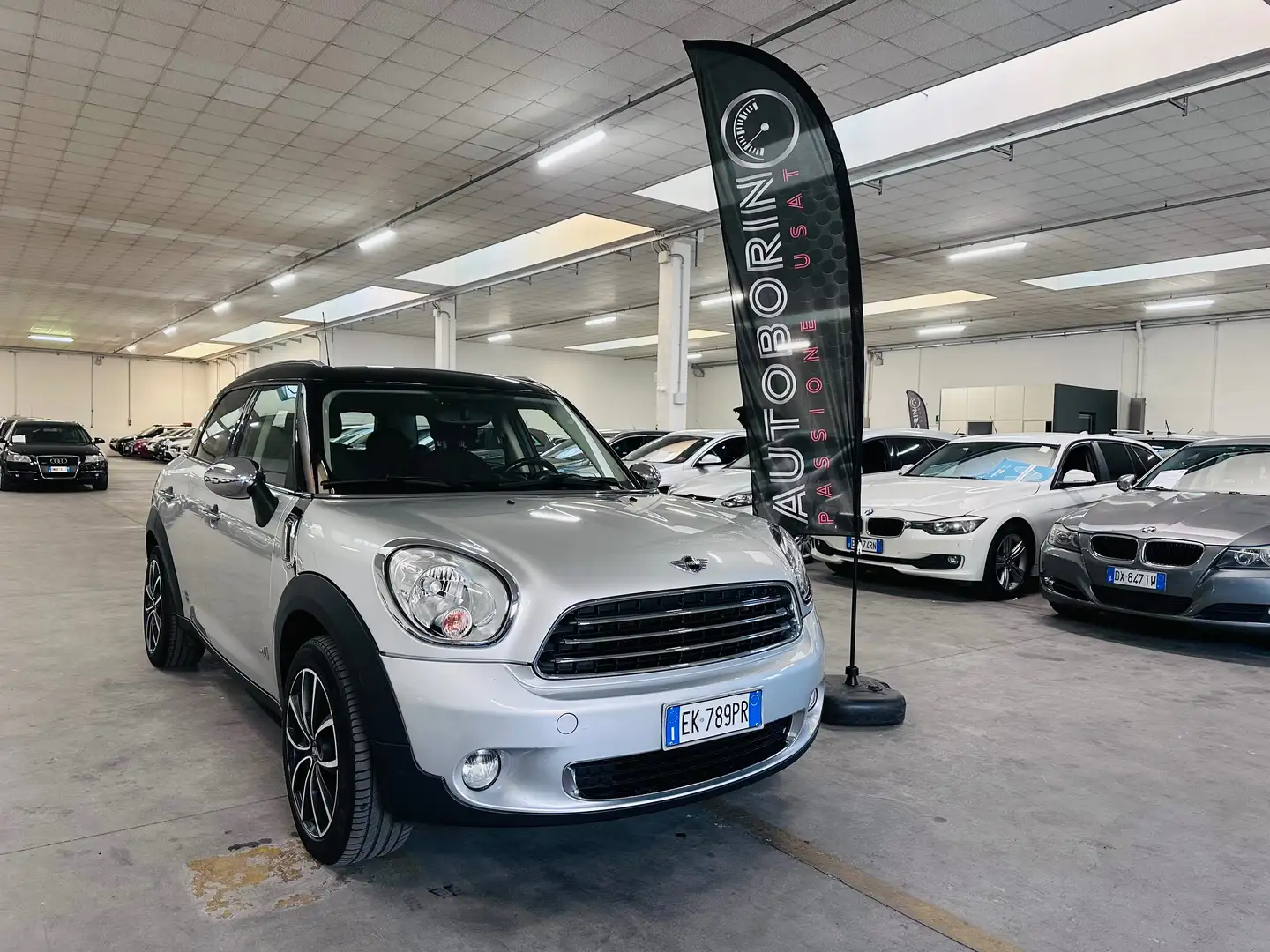 MINI Cooper D Countryman Mini Countryman R60 1.6 all4 Argento - 1