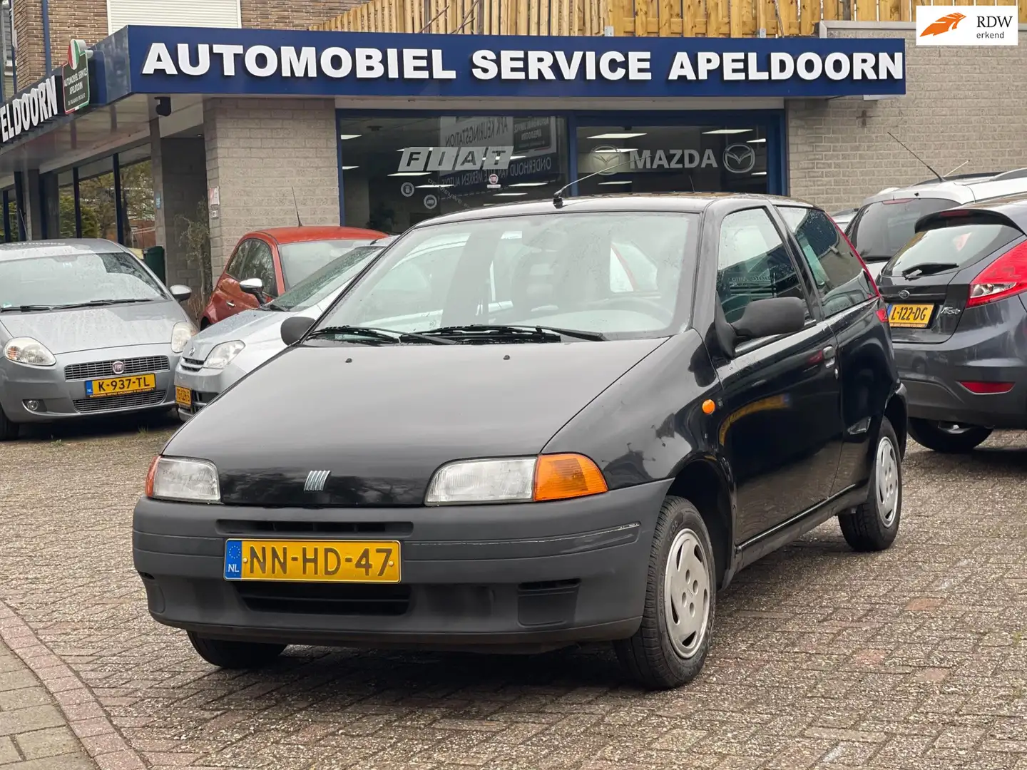 Fiat Punto 1.1 55 S*ZEER NETTE PUNTO VAN 1E EIGENAAR* MET.NAP Noir - 1