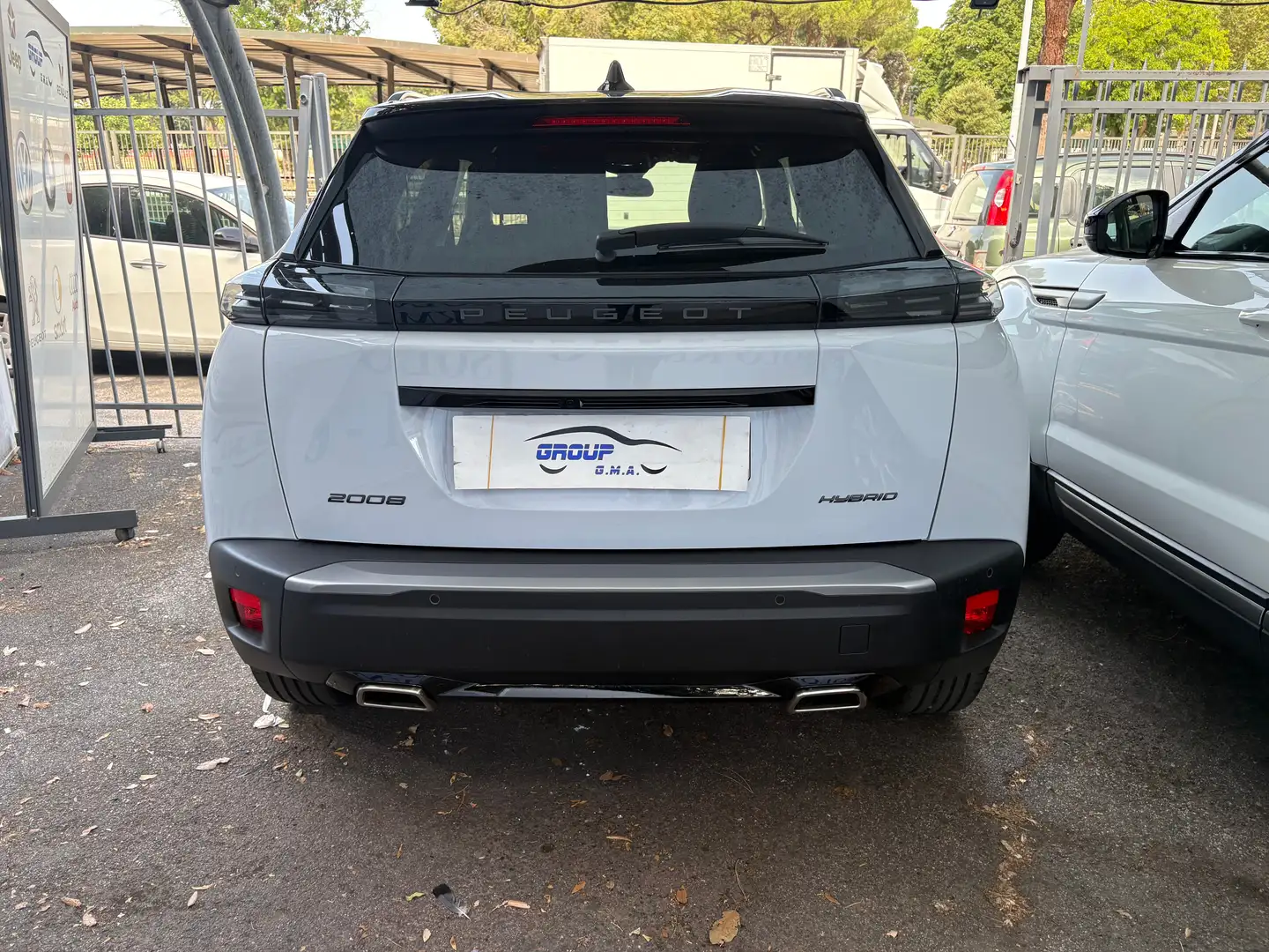 Peugeot 2008 1.2 hybrid GT-dcs6 NAVI RETRO CAM BLUETTOTH Bianco - 2