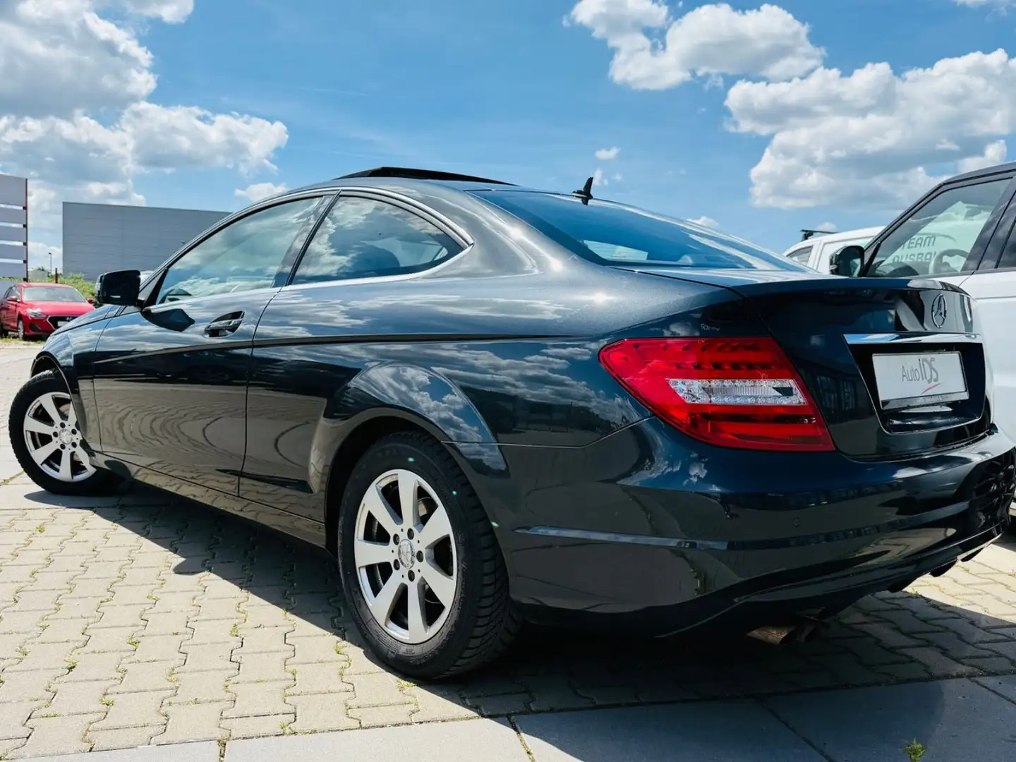 Mercedes-Benz C 180 C180 Coupe  Pano/AHK/Harman Kardon/SHZ/Garantie Schwarz - 2