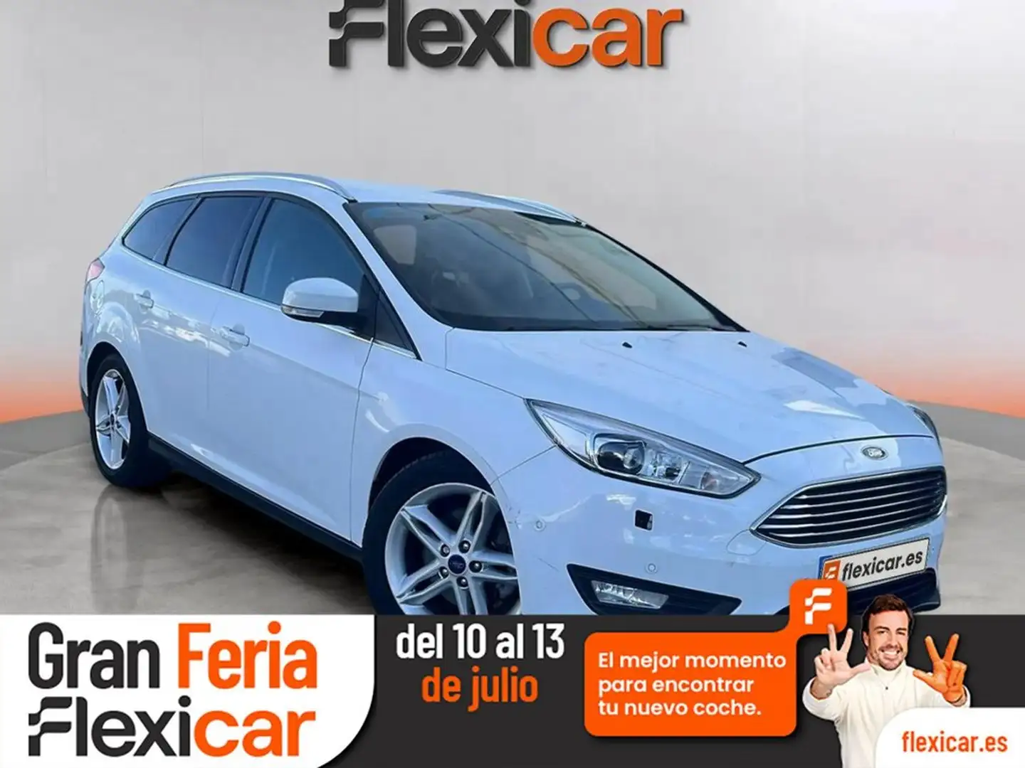 Ford Focus 2.0 TDCi 110kW Titanium Sportb. Gris - 1