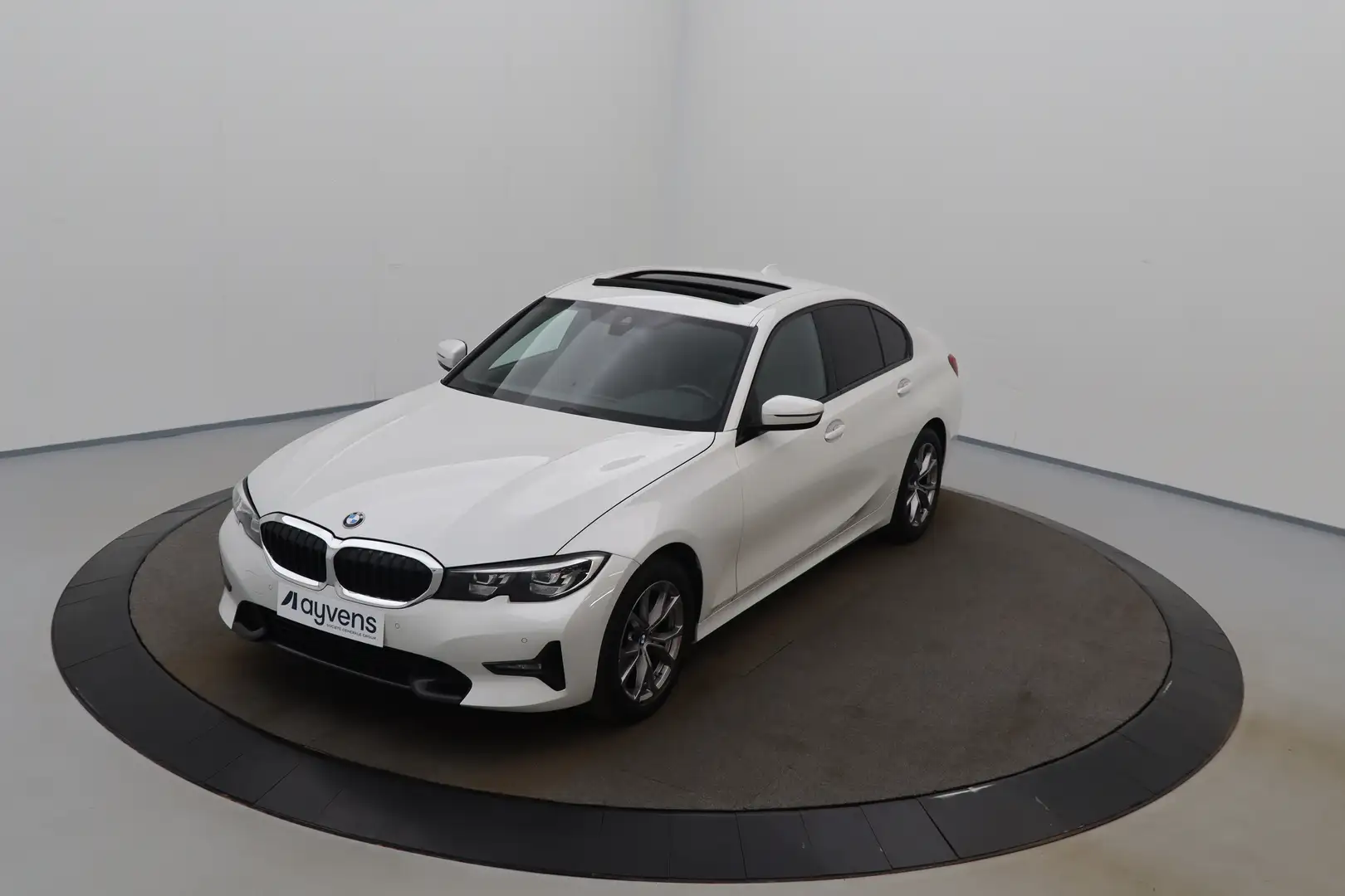 BMW 318 3 318iA Sport Business LEDER/STOF LED GPS PDC OD/T Blanco - 1