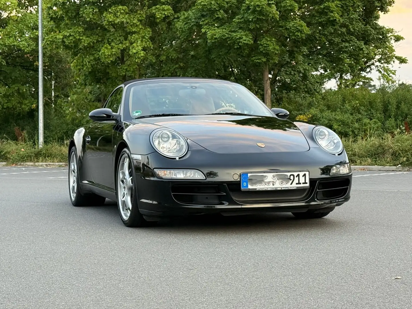 Porsche 997 911 Cabrio 911 Carrera Cabriolet Schwarz - 2