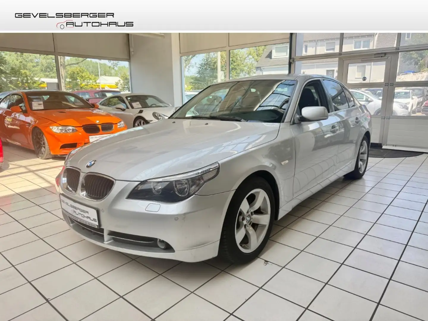 BMW 520 TÜV neu Garantie Klima Sitzheizung Argent - 1