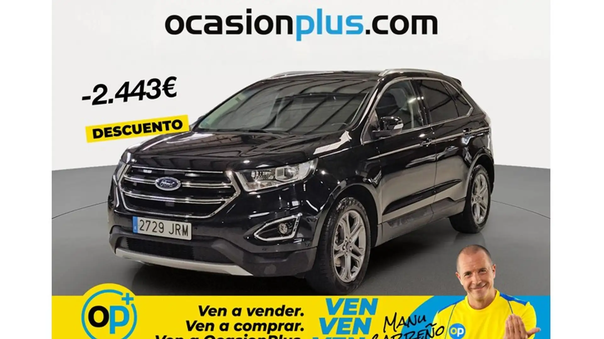 Ford Edge 2.0TDCi Titanium 4x4 PowerShift 210 Negro - 1