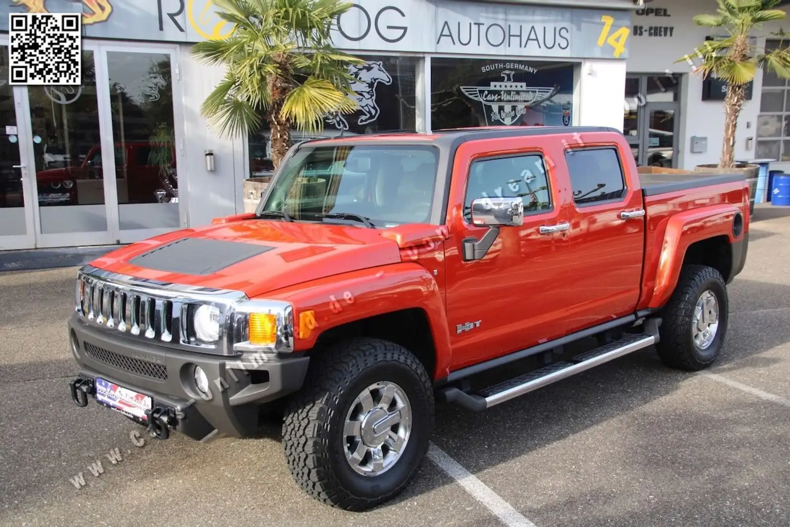 HUMMER H3 T Alpha 5.3 V8 Autom. - TOP Zustand Orange - 1