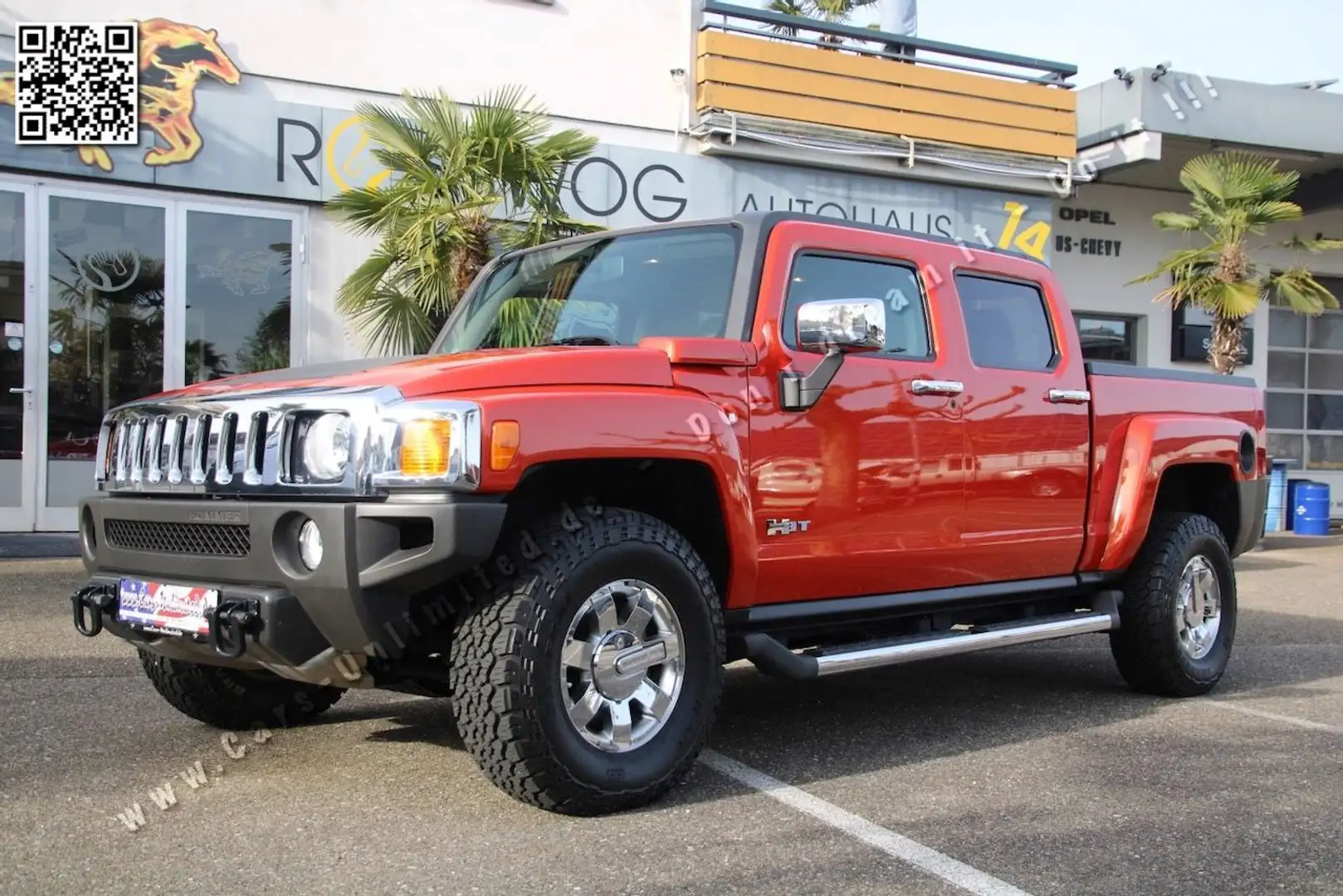 HUMMER H3 T Alpha 5.3 V8 Autom. - TOP Zustand Orange - 2