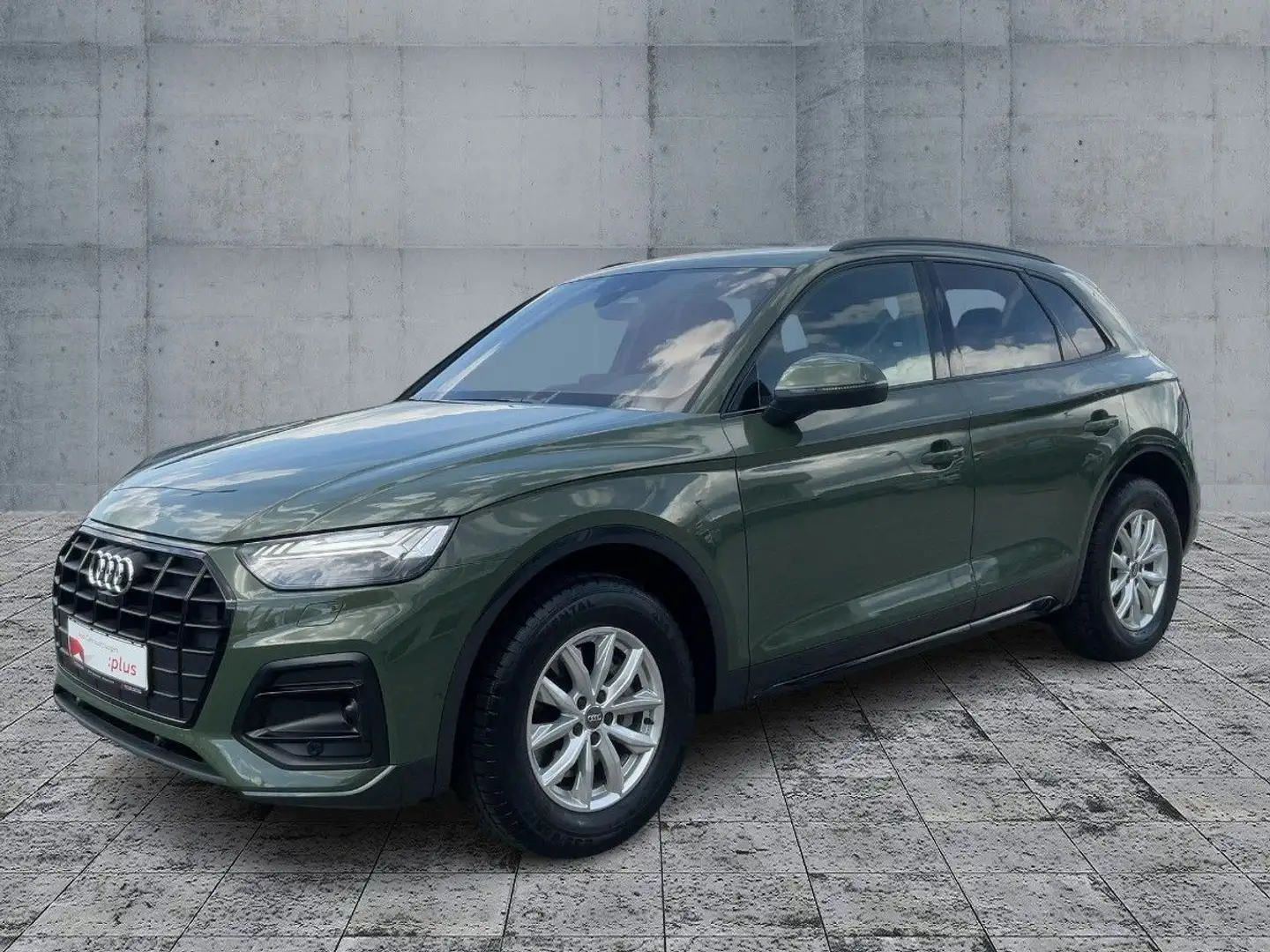 Audi Q5 35 TDI S-TR ADVANCED MATRIX+NAVI+PDC+ACC+AHK Grün - 2