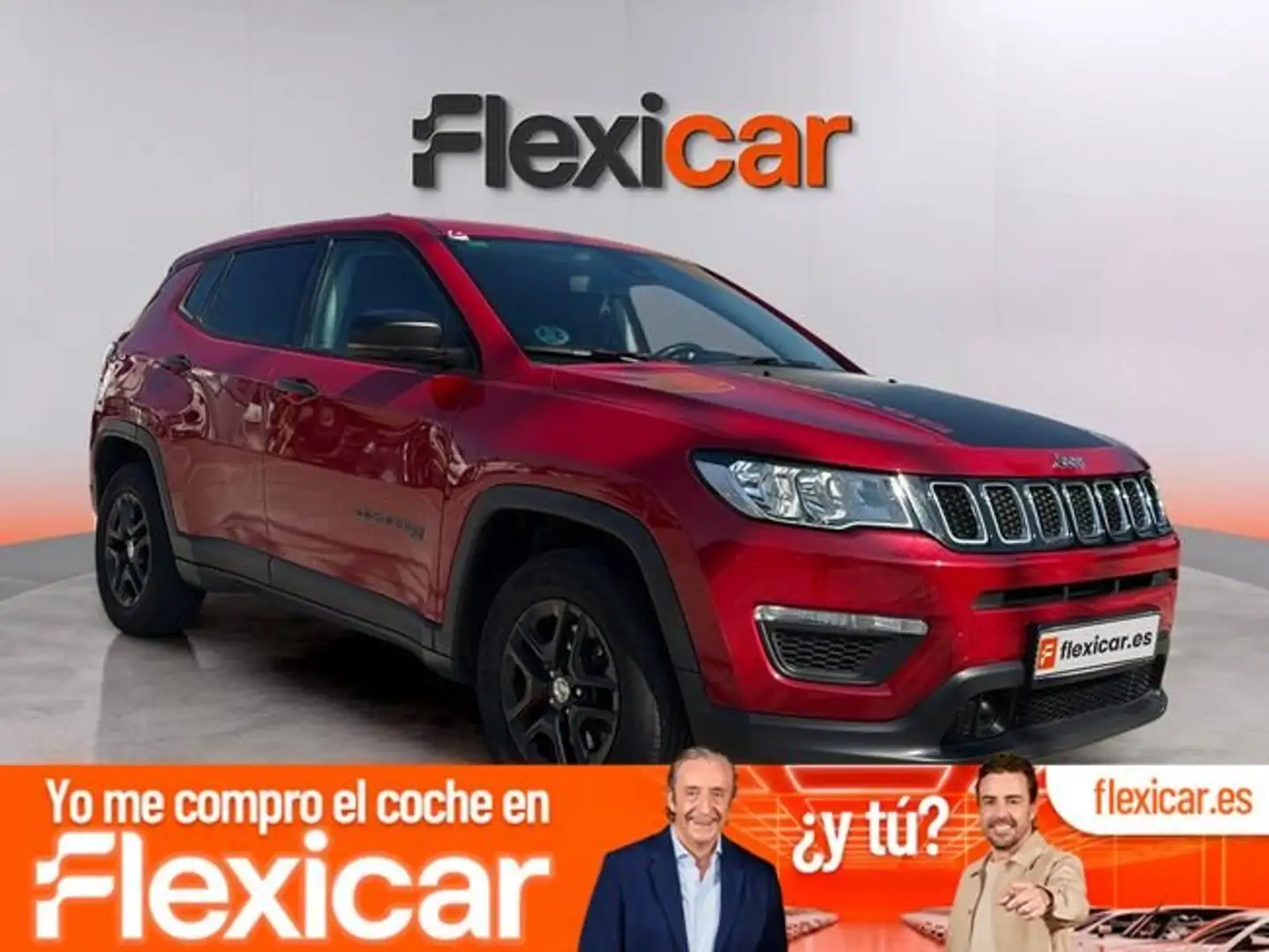 Jeep Compass 1.4 Multiair Night Eagle 4x2 103kW Rojo - 1