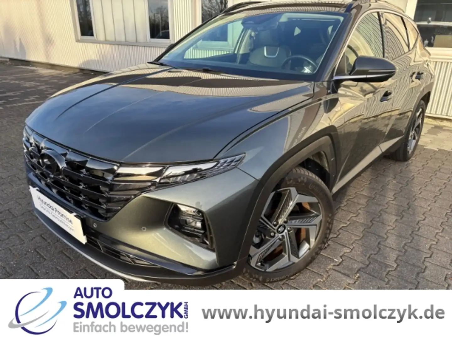 Hyundai TUCSON PRIME 4WD 1.6 T-GDI ASS.PAKET+ECS+PANO Grijs - 1