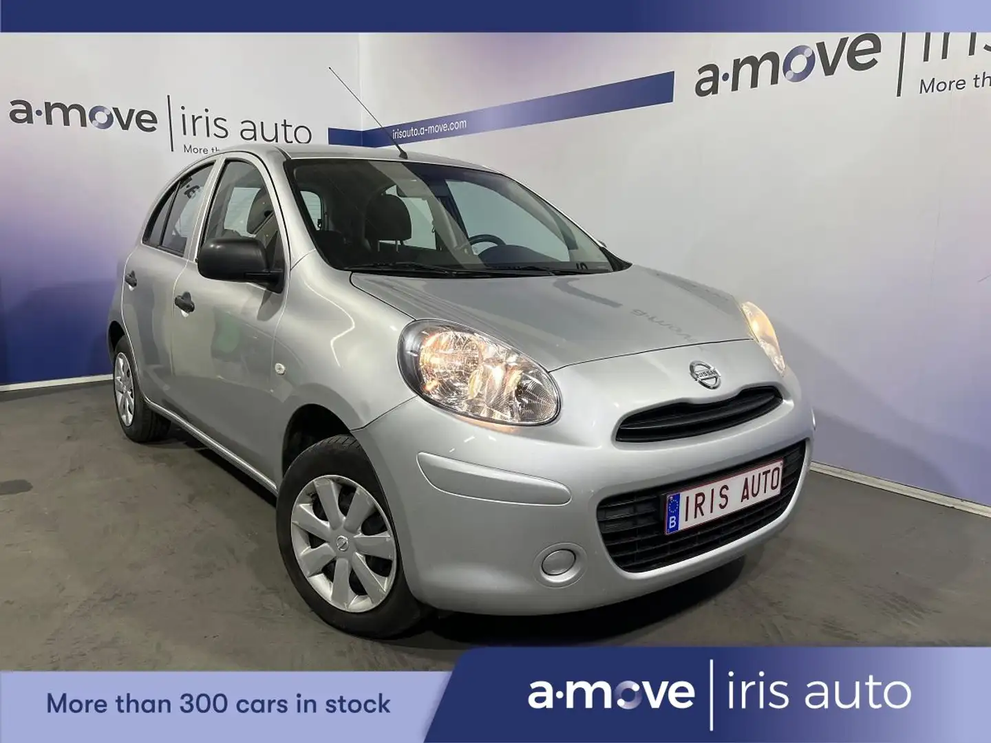 Nissan Micra 1.2I | CARNET COMPLET NISSAN | BLUETOOTH | AIRCO Gris - 1
