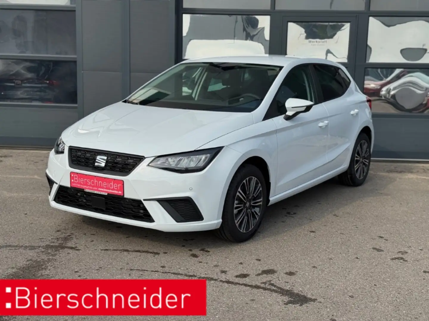 SEAT Ibiza 1.0 TSI DSG Road Edition LED NAVI KAMERA KESSY SHZ Weiß - 1
