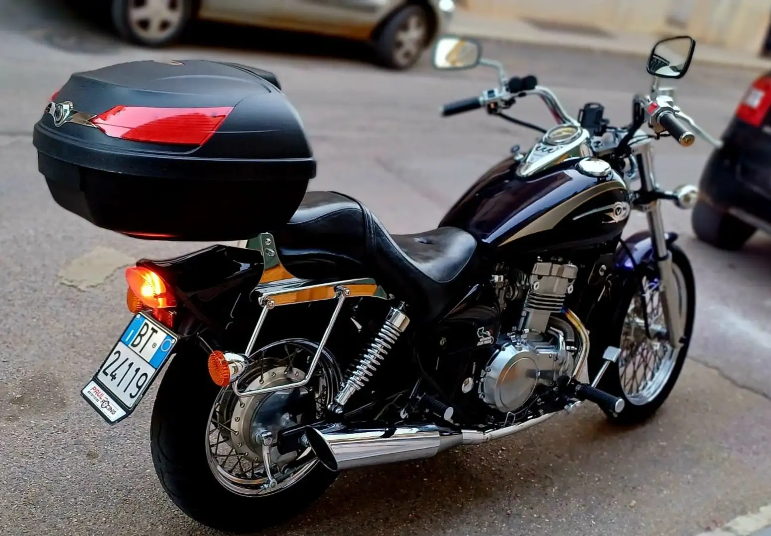 Kawasaki EN 500 Bleu - 1