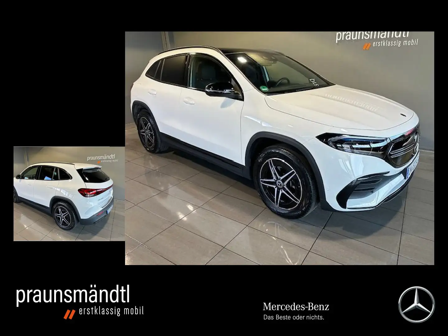 Mercedes-Benz EQA 300 4M AMG/18"/Night/AHK/Panorama/DISTRONIC Wit - 1