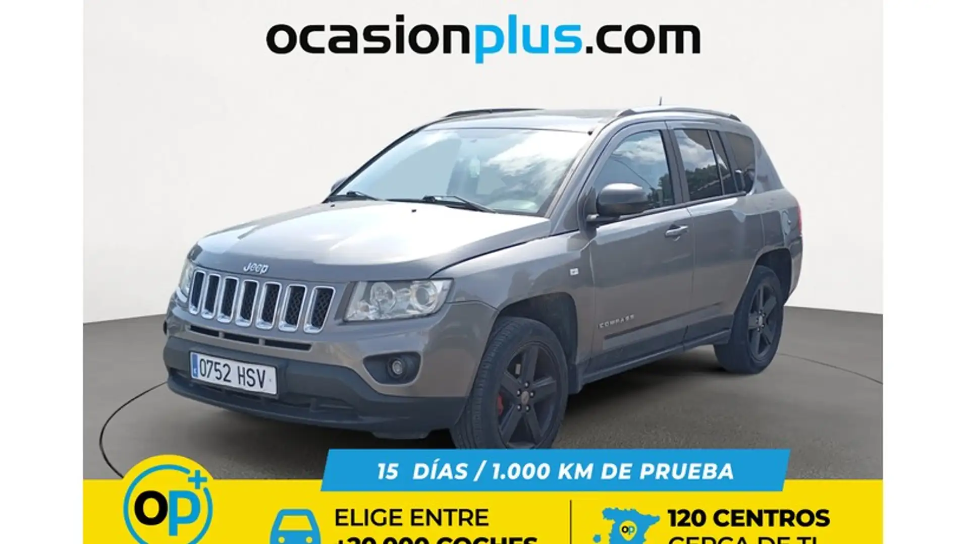 Jeep Compass 2.2CRD Limited 4x2 Gris - 1