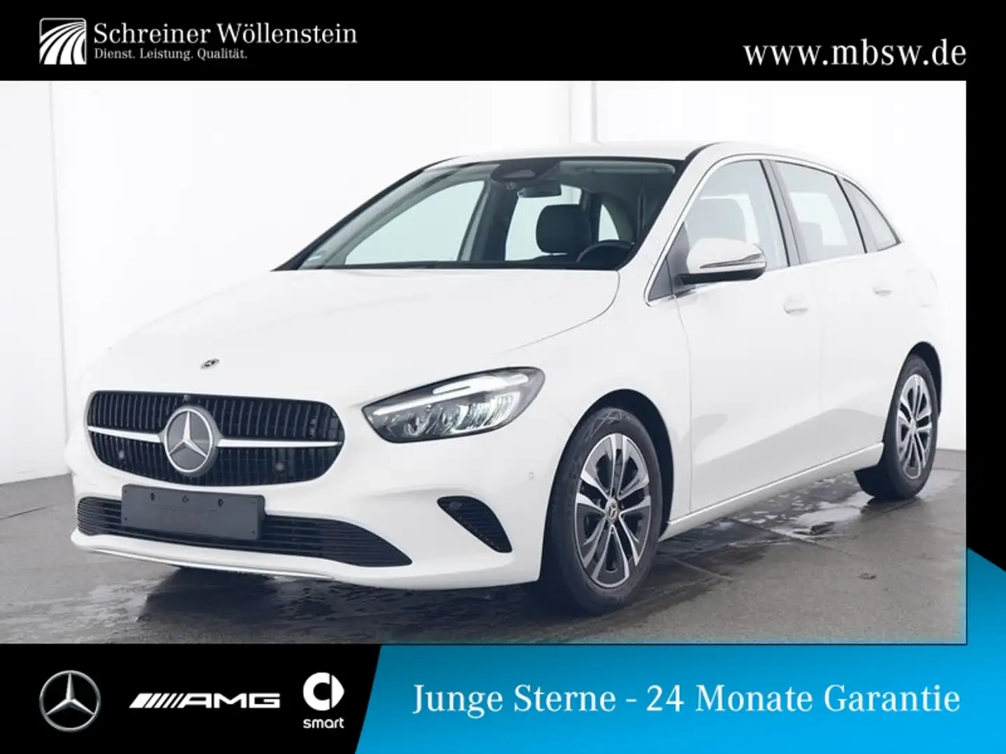 Mercedes-Benz B 180 Progressive-Advanced*AHK*VZA*WinterP*CarP* Weiß - 1