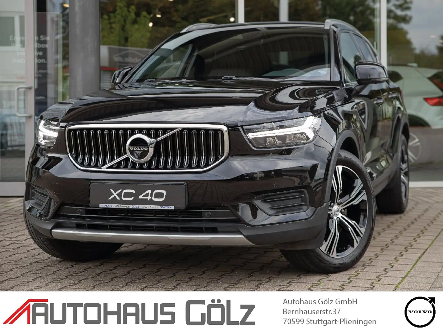Volvo XC40 T4 Inscription Schiebedach*ACC*360°*Leder*Blis* Schwarz - 1