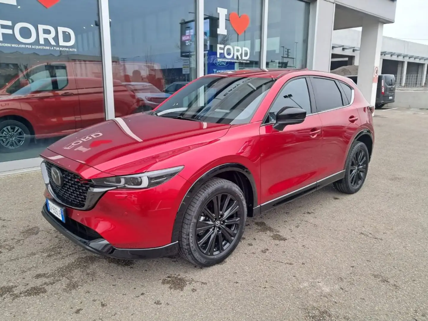 Mazda CX-5 2.2L Skyactiv-D 184 CV aut. AWD Homura Rosso - 1