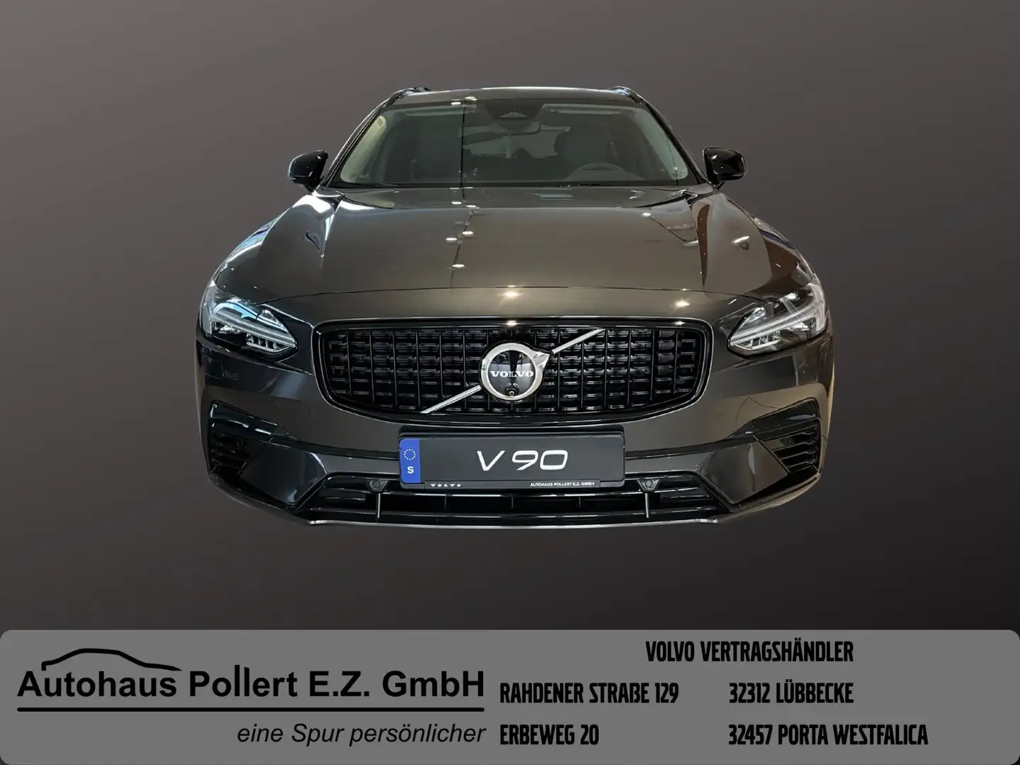Volvo V90 T6 Plus Dark Recharge Plug-In Hybrid AWD Grau - 2