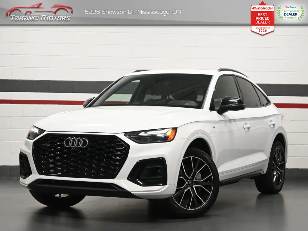 2022 Audi Q5 Sportback Progressiv S-Line Sport Black Optics Navigation P