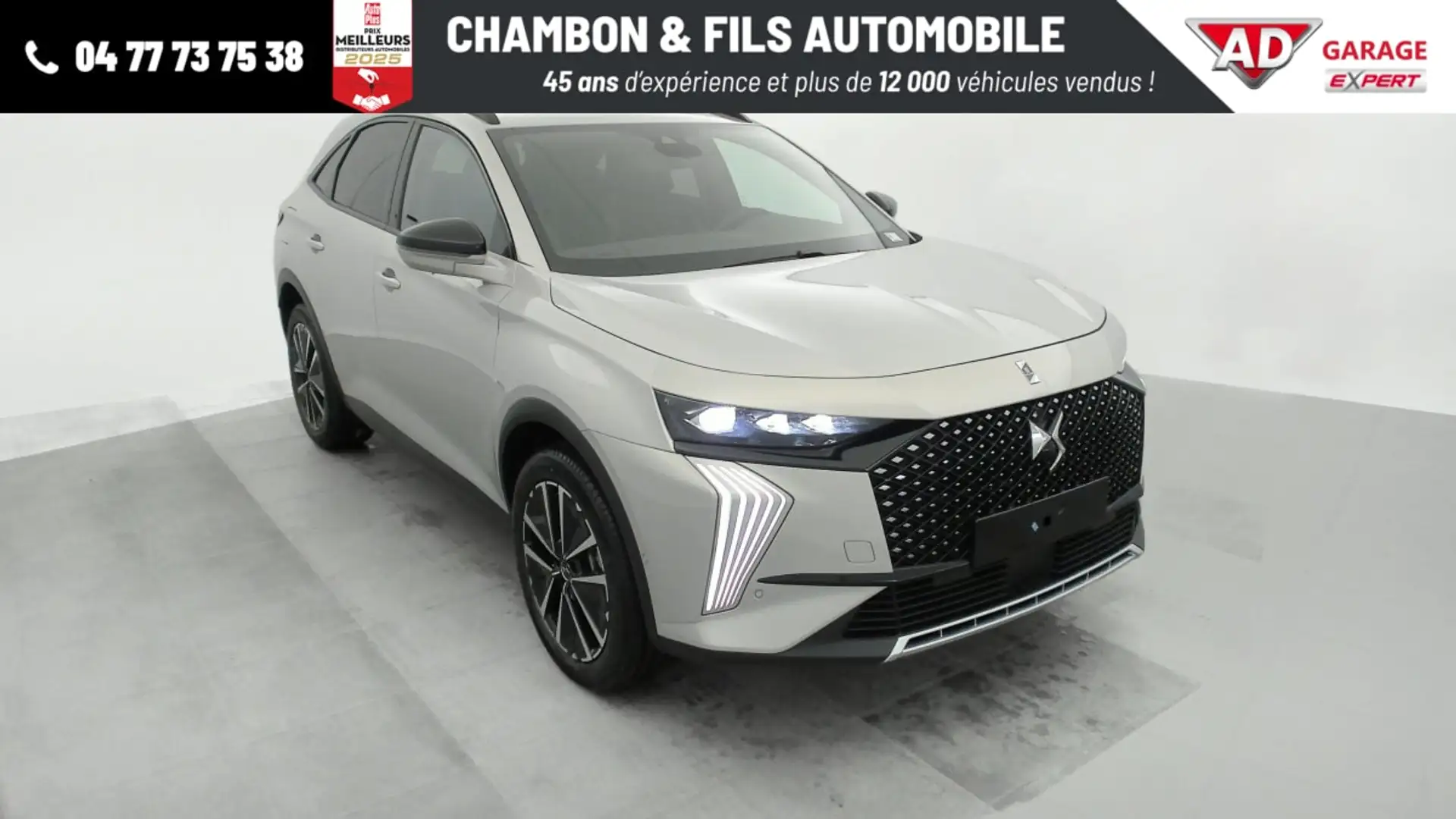 DS Automobiles DS 7 DS7 BlueHDi 130 EAT8 Pallas Noir - 1