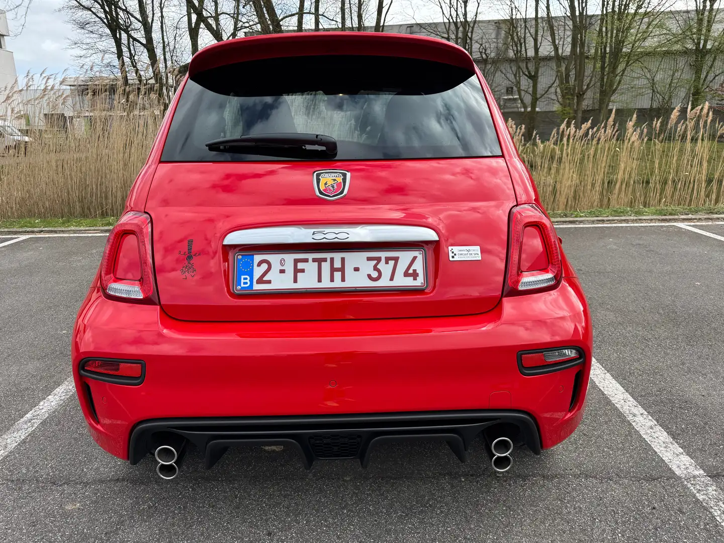 Abarth 595 Spa Francorchamps Roşu - 2