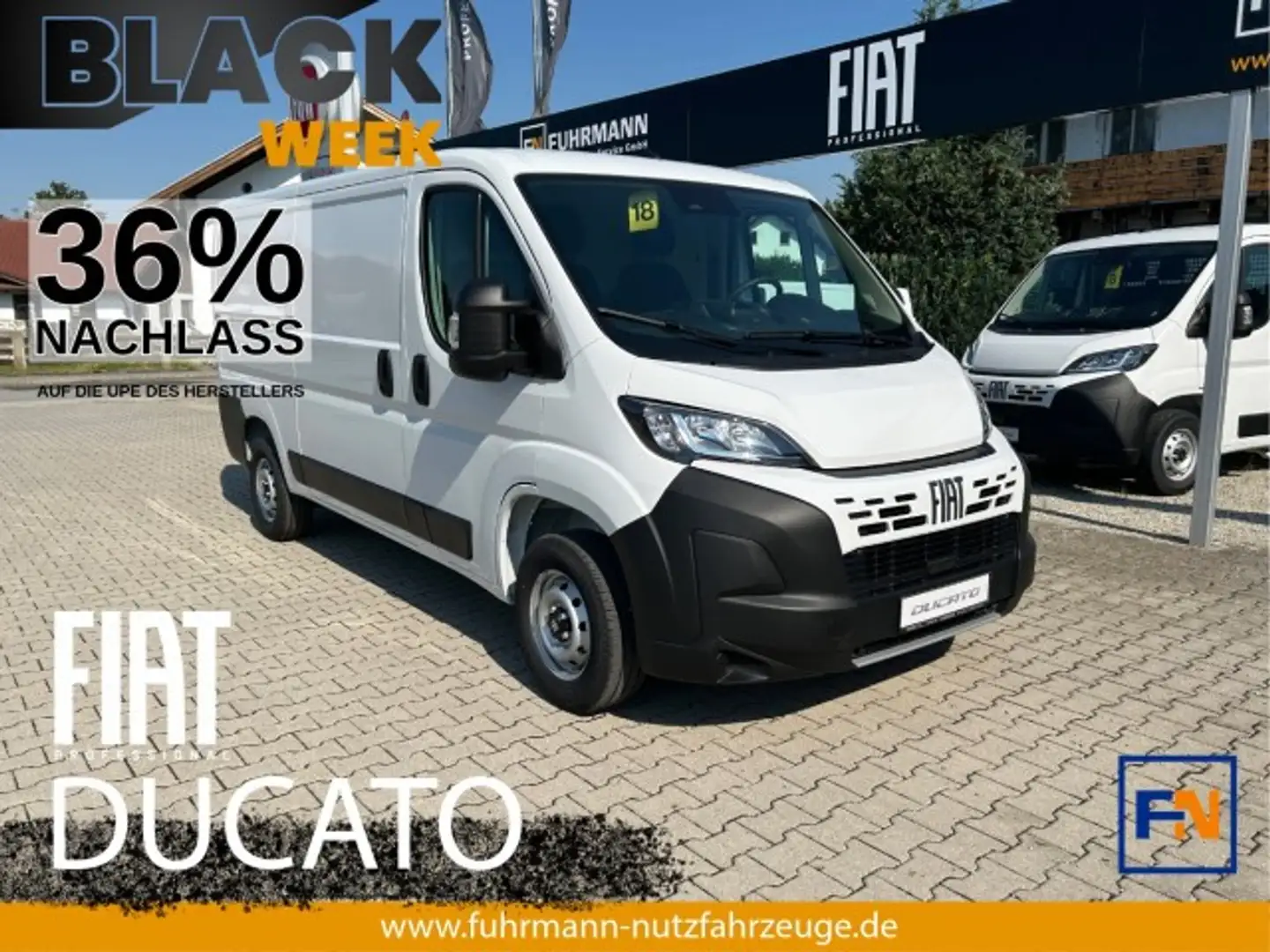 Fiat Ducato KASTENWAGEN 30 L2H1 120MT Blanc - 1