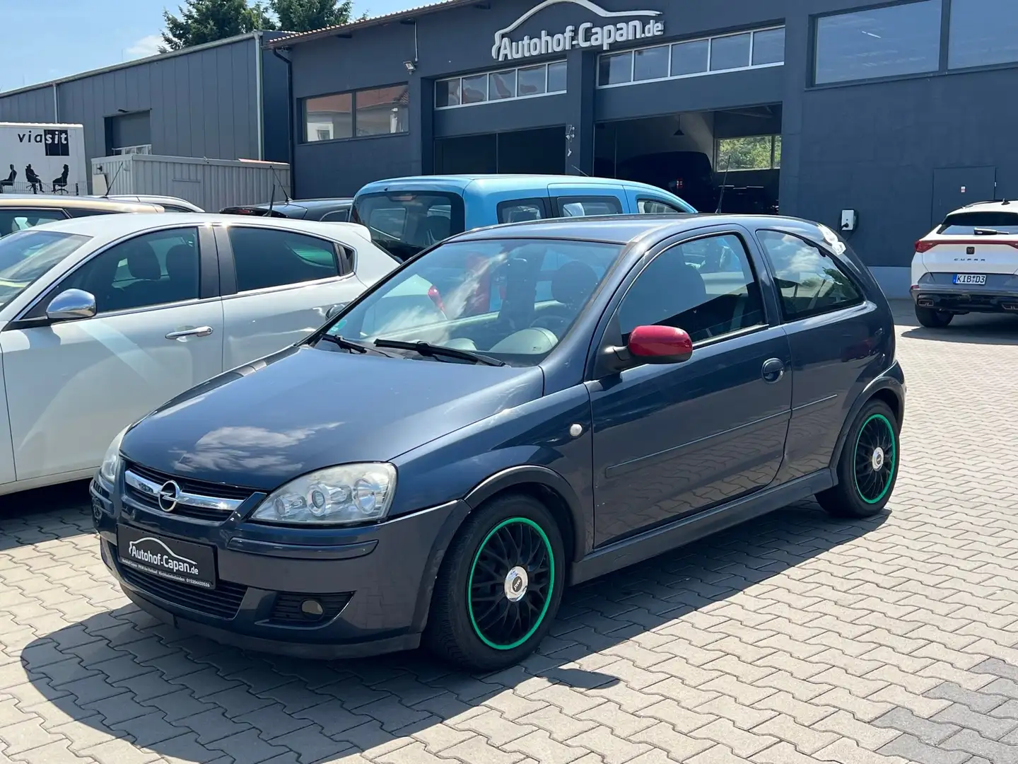 Opel Corsa Corsa C Edition/Klima/ZV/TÜV Neu/Eu4/3.Ha Niebieski - 1