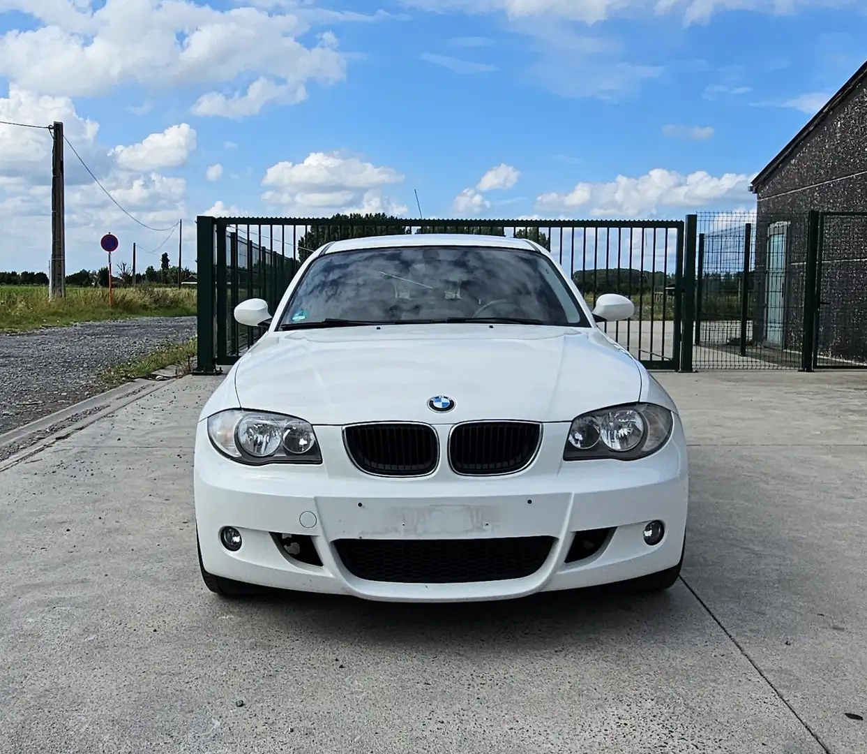 BMW 116 116 d Pack M (Exterieur) Bianco - 2