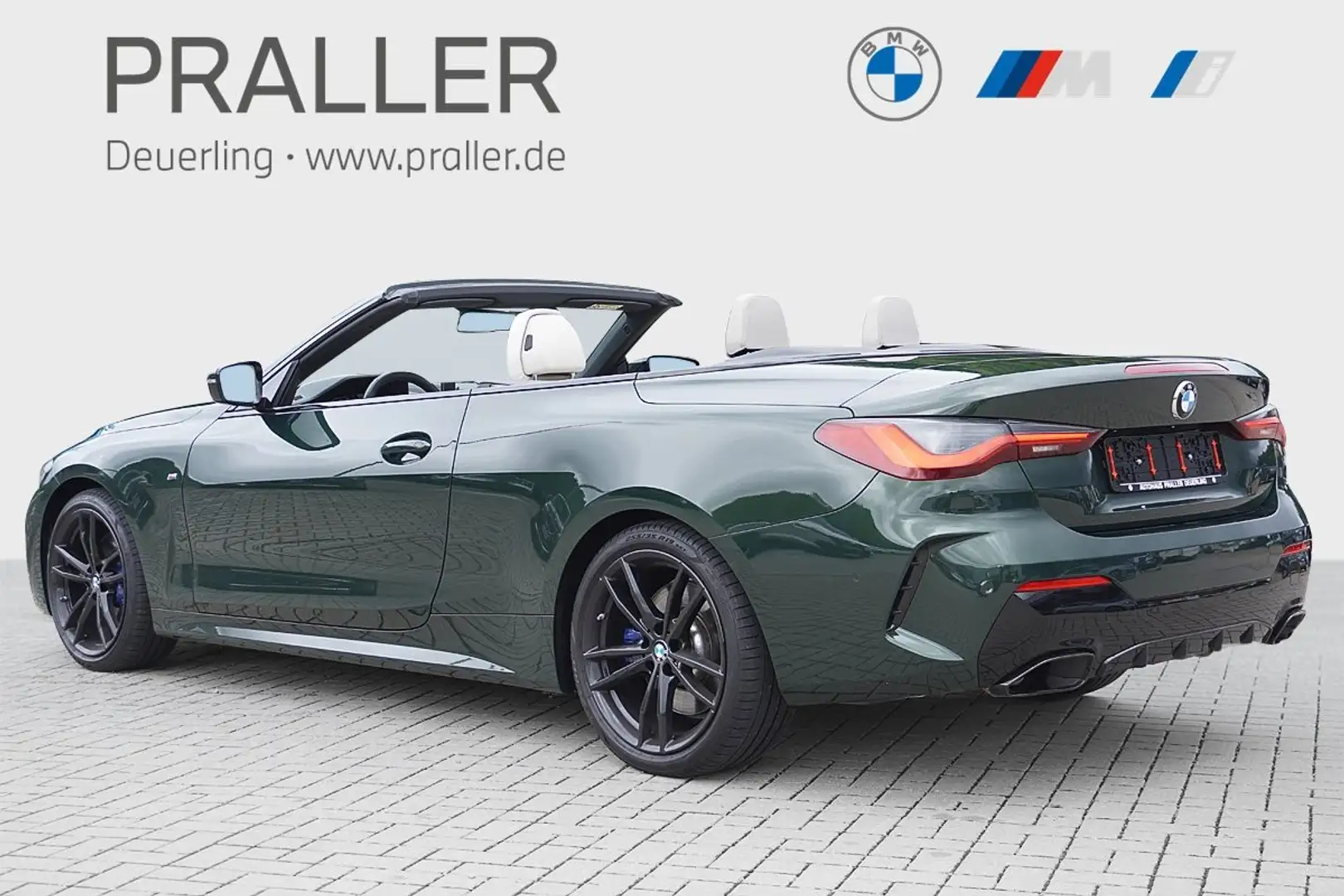 BMW 440 M440i xDrive Cabrio Head-Up AHK Sitzbelüftung Stan Zelená - 2