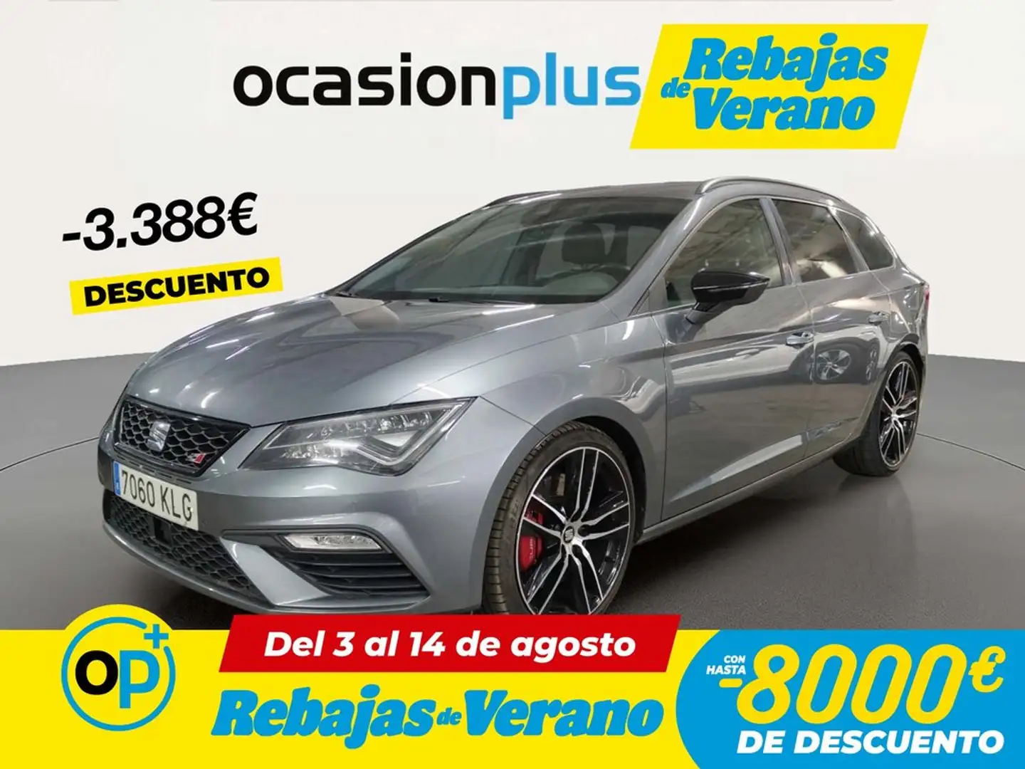 SEAT Leon ST 2.0 TSI S&S Cupra DSG 300 Gris - 1