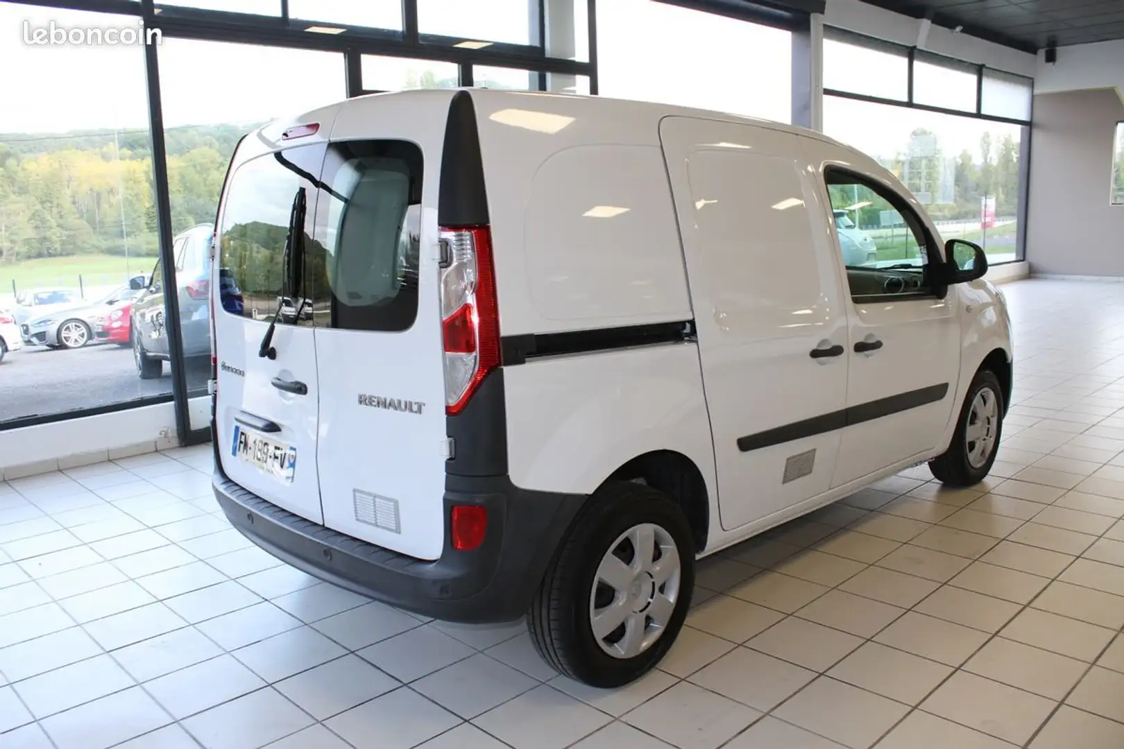 Renault Kangoo 1.5 dci 95ch Extra R-Link Porte AR Vitrée (1er main TVA recupérable 8750 HT) Weiß - 2