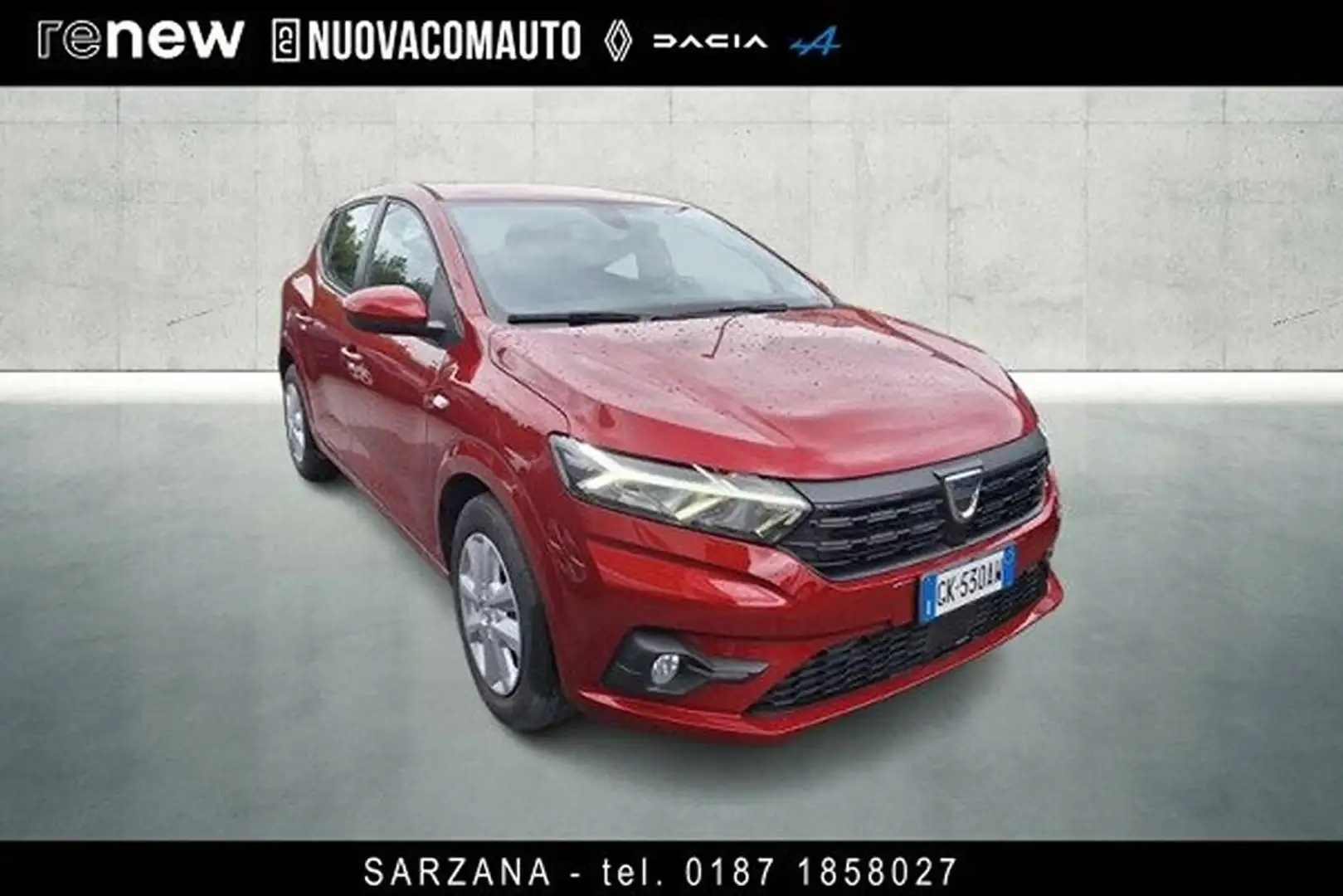 Dacia Sandero Streetway 1.0 sce Comfort 65cv Rosso - 2