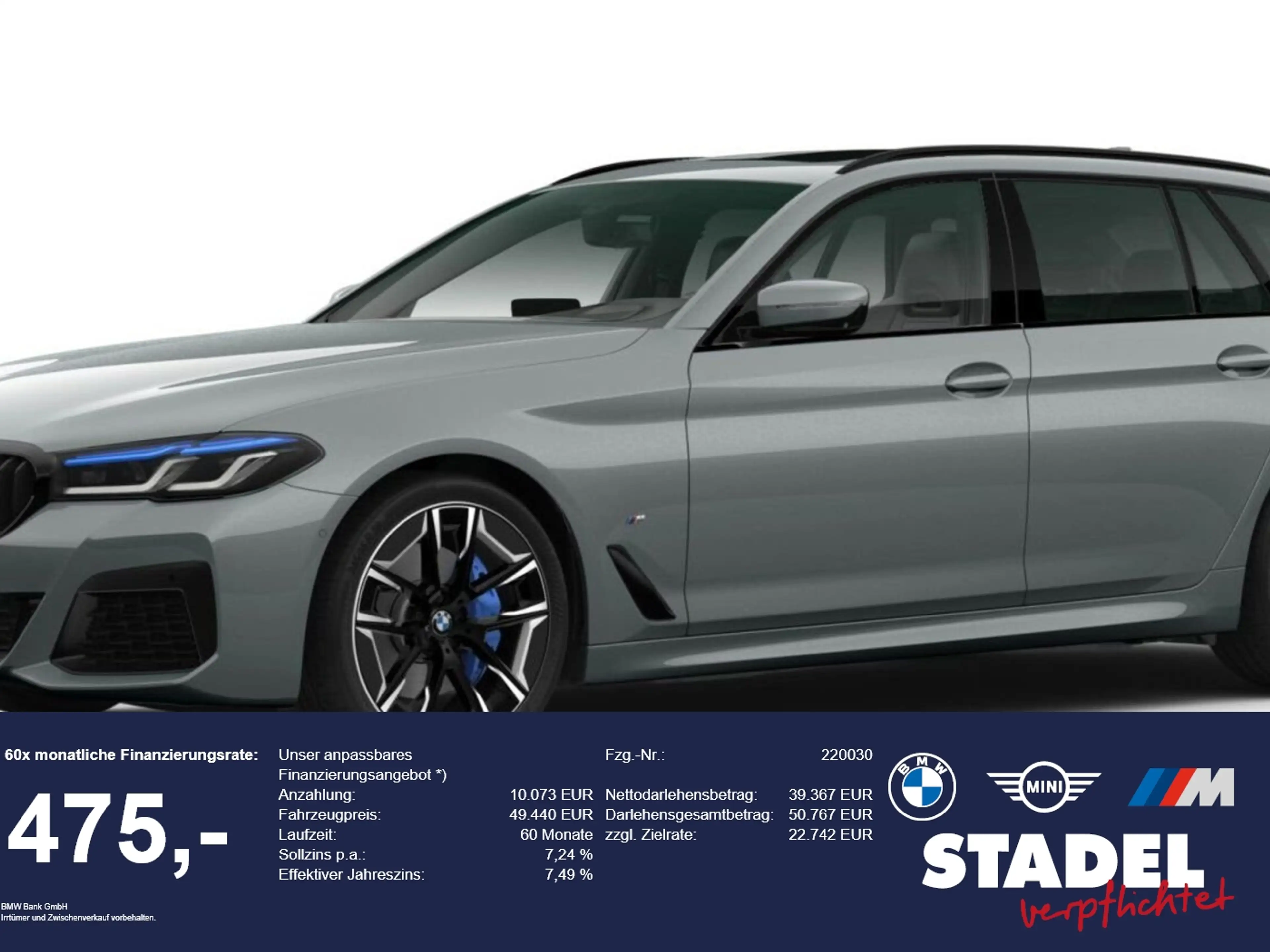 BMW 540 d xDrive Touring M Sportpaket