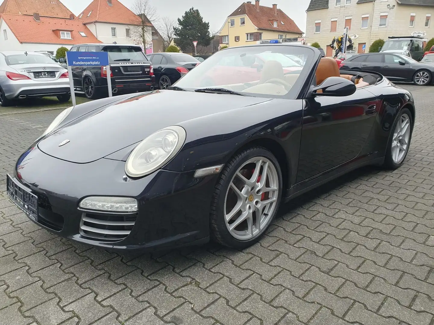 Porsche 997 911 Carrera 4 S Cabrio*BOSE*Chrono*Leder*wenigKm Чорний - 1