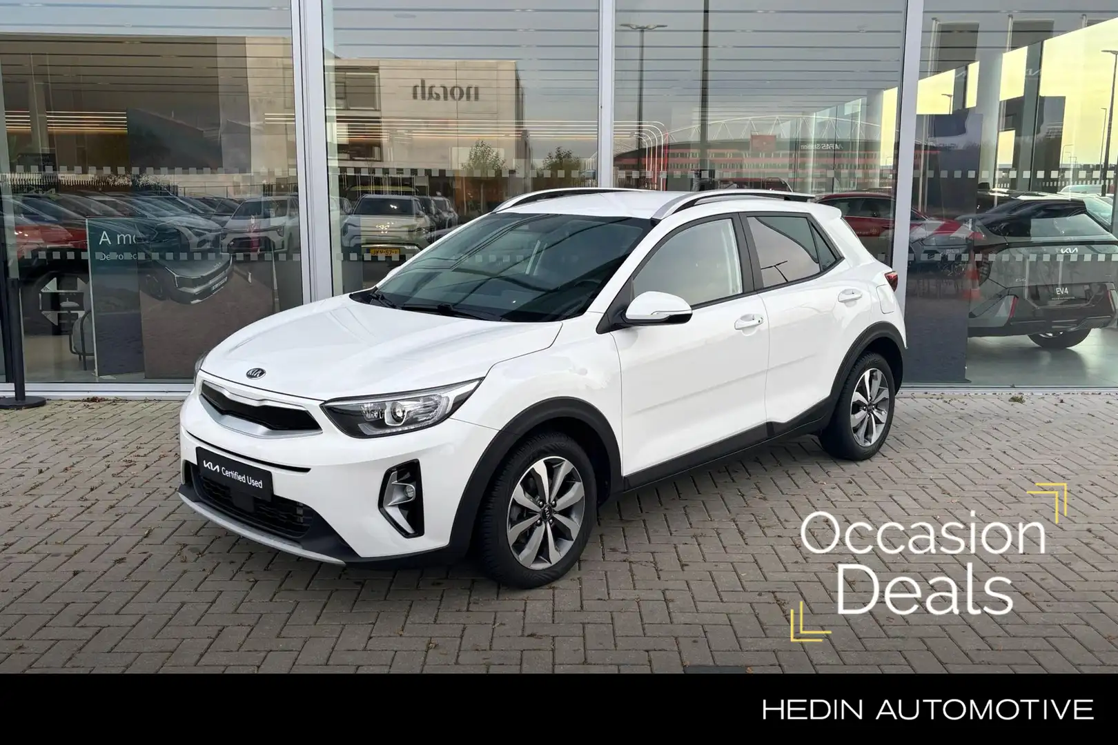 Kia Stonic 1.0 T-GDi MHEV DynamicPlusLine | Navigatie | Camer Weiß - 1