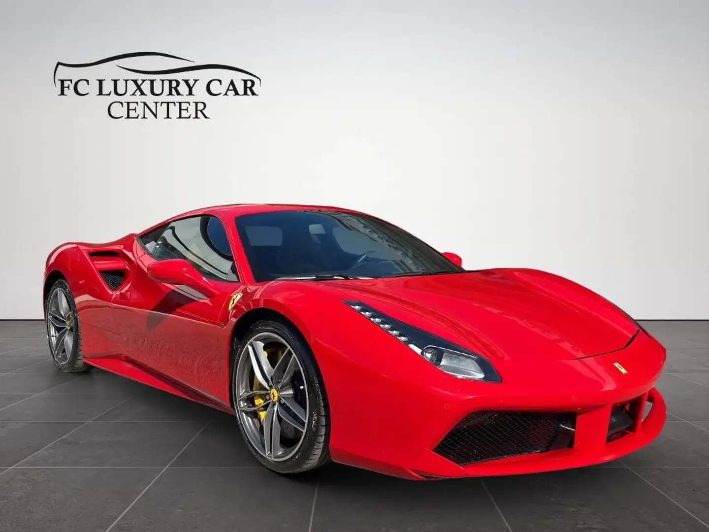 Ferrari 488 3.9 GTB UFFICIALE ITALIANA Rouge - 1