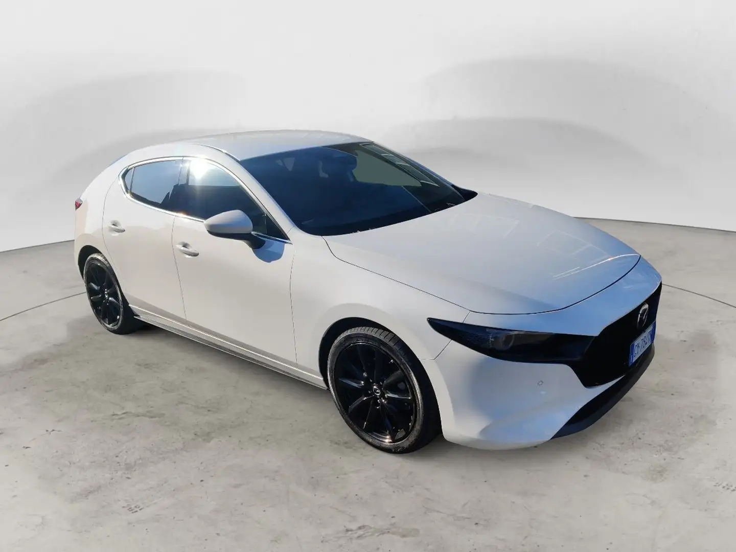 Mazda 3 Mazda3 e-Skyactiv-X M Hybrid Centre Line + Design Blanc - 1